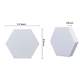 Miniatyrbillede 2 af 5: Hexagon LED-panel - 6 stk. RGB Smart LED-panel lamper