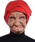 Gammel Bestemor Maske