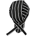 Pikkukuva 2 / 2: Unisex Keittiö Catering Kokki Solmio Takana Hat Cap Headwrap Bandhat Ravintolalle