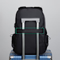 Miniatyrbild 3 av 5: Laptopryggsäck stor laptopryggsäck 14 tums laptopväska med USB-laddningsport