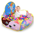 Miniatyrbilde 5 av 5: Baby Ball Pit Baby Leketelt Bærbar Baby Ball Pit Basseng Og Basketballkurv Dyretema