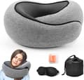 (Grå) Nackkudde, 2024 Ny Nackkudde, Minnesskum Nackkudde, Kan Förvara U-formad Kudde, Lämplig för Flygplan, C