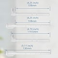 Miniatyrbilde 7 av 7: Geberit Sigma 01 UP300/320 Spylknapp - Krom, Plast - Toalettreservedel - 2 Spylmengder