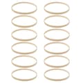 12 st 15 cm Drömfångare DIY Ringar Rund Bamburam Hantverkstillverkningsmaterial