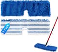 Erstatningsmoppehoveder til O-Cedar Hardwood Floor N More Microfiber Flip Mop 2-pak støvmoppe erstatningshoveder til Ocedar Flip Mop genanvendelige