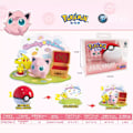 Miniatyrbillede 4 af 10: Ægte Boldscene Dekoration Trend Blind Box Pikachu Model Dukke Håndlavet Legetøj Fatso（PVC box）