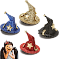 Miniatyrbillede 1 af 5: Hårtilbehør, Hårklemmer, Heksehatte, Unikke Hårtilbehør