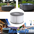 Miniatyrbilde 4 av 5: Set med 6 filter til oppblåsbare MSPA-badestamper, Ø106cm - 6 erstatningsfilterpatroner til oppblåsbare MSPA-badestamper