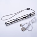 Miniatyrbillede 2 af 2: LED USB Pen, Mini Diagnostisk Medicinsk Pen Lommelygte, Rustfrit Stål