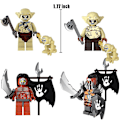 Miniatyrbilde 4 av 5: 18 stk. Ringenes Herre Middelalder Riddere Minifigurer Leketøysett Antikk Militær Rustning Ork Soldater Byggeklosser [FW]