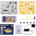 Miniatyrbild 1 av 7: Solrobot Kit 6-i-1, STEM Byggleksak för Barn 8-12 År, Rymdprojekt Present
