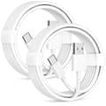 2 stk. bil Carplay-kabel USB A til USB C for Carplay USB C-ledning billaderkabel erstatningsledning 2 meter 2m 90w
