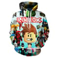 ROBLOX Hupparitakki pojille, pitkähihainen hupulla DD D 130cm