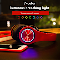 Pikkukuva 4 / 5: Peliheadsetit Bluetooth-surround-äänellä Stereo Langattomat nappikuulokkeet USB-liitännällä ja mikrofonilla Värikkäät valot PC-kannettavan headsetti (valkoinen)