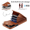 Miniatyrbilde 3 av 3: Etui med vattert etui for iPhone 15/14/13Pro Max Svart iP13 pro