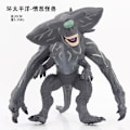 Miniatyrbild 11 av 11: Pacific Rim Wanderer Docka Vit Orm Hat Lingbei Sköldpadda Lie Huvud Mecha Monster Docka Modell Ornament Pacific Rim - Velociraptor
