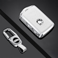 Miniatyrbillede 1 af 5: Passer Volvo Smart Car Key Case (Hvid), Etui med nøgle