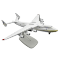 Miniatyrbild 1 av 5: Metall Legering Antonov An-225 Mriya Flygplansmodell 1/400 Skala Replika Modell Flygplan Leksak för Samling