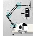 Miniatyrbillede 5 af 5: Tablet holder til sengen, justerbar og foldbar med 360 graders rotation til iPhone, iPad, mobiltelefon, tablet