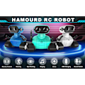 Miniatyrbilde 7 av 9: Oppladbar Emo Robot Leke med Dansetrinn & LED-Øyne, Fjernkontroll for Barn 5+