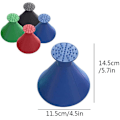 Miniatyrbillede 2 af 5: Rund konform multifunktionel isskraber - Style 1 - 2 stk Style 1 - 2 Pcs Blue&Black