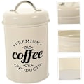Miniatyrbilde 3 av 5: Godterikrukke Kaffe og lufttett kaffeoppbevaring Rund kaffekrukke Kaffe
