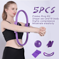 Pikkukuva 1 / 5: 5 kpl Pilates-rengas - Fitness-ympyrä, lantionpohjan lihasten treenaaja
