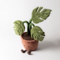 Miniatyrbild 7 av 8: Jellycat Amuseables Krukväxt Monstera Gosedjur, 43 cm - Växtplysch - Rolig Inredning & Present