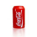 Miniatyrbillede 1 af 2: Silikone Coca-Cola dåse låg, Coca-Cola dåse drikkebeskyttelse, Coca-Cola kop låg 355 ml Red 355ML