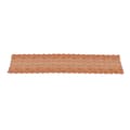 10 meter spetsband 18,5 cm brett klippbart handgjort DIY-kläder mesh nylon stretch spetsband dekoration krämig tomatbrun 1.9