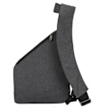 Pikkukuva 10 / 10: Pieni Sling-laukku Lompakko Varkaudenesto Olkalaukku Miehet Naiset Crossbody-laukku vastaus black Left Side