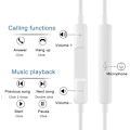 Miniatyrbillede 3 af 5: Kablede hovedtelefoner til iPhone, kablede hovedtelefoner, ørepropper