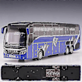 Miniatyrbillede 3 af 5: 1/50 Setra Luksusbus Legetøjsbil Støbt Miniaturemodel Træk Tilbage Lyd & Lys Pædagogisk Samling Gave Til Drenge Børn