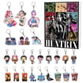 Kpop Demon Hunters Adventskalender Blind Box Nøkkelring [JUN] C