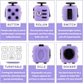 Miniatyrbillede 3 af 7: Fidget Legetøj til Angst Sensorisk Legetøj Stressreducerende Legetøj Fidget Cube til Børn Anti-Angst Legetøj til Børn og Voksne - Beroligende Cube