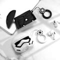 Miniatyrbillede 4 af 5: For Star Airpods Case 2 Wars Pack, Stødsikker Etui med Nøglering, Kompatibel med Apple Airpod Pro