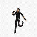 Michael Jackson Cosplay Rekvisit Dukker Plys Figur Abstrakt Ledmobilitetsdukker Bløde Udstoppede Rumdekoration Rekvisitter Samlergave E