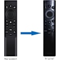 Miniatyrbillede 3 af 4: Erstattende stemme fjernbetjening BN59-01385B til Samsung Q60B Q65B Q70B Q75B Q80B QN85B QN900B QN90B QN95B S95B The Frame The Serif