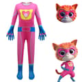 SuperKitties SuperKitty Costume Performance Costume 130cm Pink