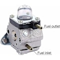 Pikkukuva 4 / 5: Mantis-perämoottorin osat C1u-k54a kaasutin ja ilmansuodatin Repower-sarja Mantis 2-tahti 7222 7222e 7222m 7225 7230 7234 7240 7920 7924 -wf