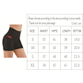 Miniatyrbillede 4 af 4: Yoga Shorts til Kvinder | Høj Talje | Sidelomme til Telefon | Fitness Træning | Hvid/Sort black M