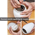 Miniatyrbild 4 av 5: Ceramic Pottery Trimmer, Pottery Wheel Rotation Tool, Pottery Turntable