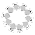 Miniatyrbilde 3 av 5: 10 stk Metall Hjerteformet Insats Nappholder Hengelås for Håndverk