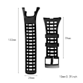 Miniatyrbillede 2 af 5: Suunto Ambit 3 Peak & Ambit 2 Udskiftelig Gummirem [ZHE]