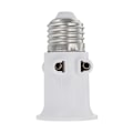Miniatyrbilde 3 av 6: 2 stk AC100-240V 4A E27 lampehode omformerkontakt, lampe adapter