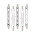 Miniatyrbilde 1 av 5: 5-pakning R7s 118mm 300w 230v, r7s halogen lineær pære, dimbar lampe for konstruks...