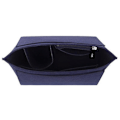 Miniatyrbild 1 av 5: Filtinsatsväska Passar för Longchamp Handväska Foderpåse Filttyg Sminkväska Support Resor Bärbar Insats Handväska Organizer Tw L