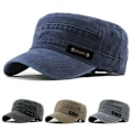 Miniatyrbillede 2 af 7: Mænd Camouflage Hær Hat Camo Militær Kadet Combat Fiske Baseball Cap Black