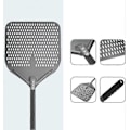 Miniatyrbilde 2 av 5: 14\" Perforert Pizzaspade Langt Håndtak Hardanodisert Aluminiumoksid Pizzaspade Super Stor Pivot Pizzaspade Profesjonell (FMY)[ch]