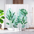 Miniatyrbillede 3 af 5: Skimmelresistent bruseforhæng (180*200cm Store hvide ark Pr